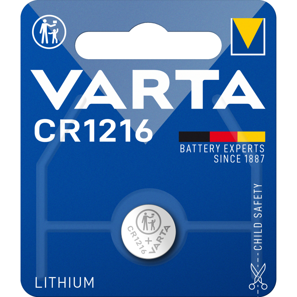 VARTA CR1216 Lithium-Knopfzelle 3V