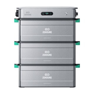 Zendure SolarFlow Set 8,64kWh 2400 AC mit 3x AB3000X Erweiterungsbatterie mit 0% MwSt nach §12 Abs. 3 UstG