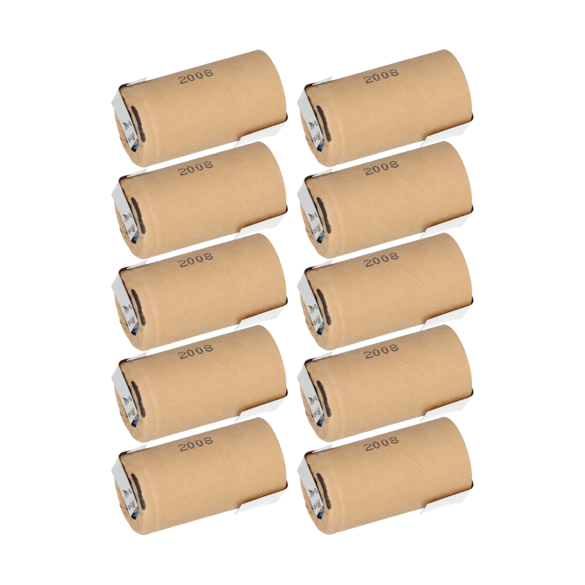 10x Panasonic Akku Sub-C 1,2V 3000mAh PBK300SCEY1 PP NiMH Z-Lötfahne