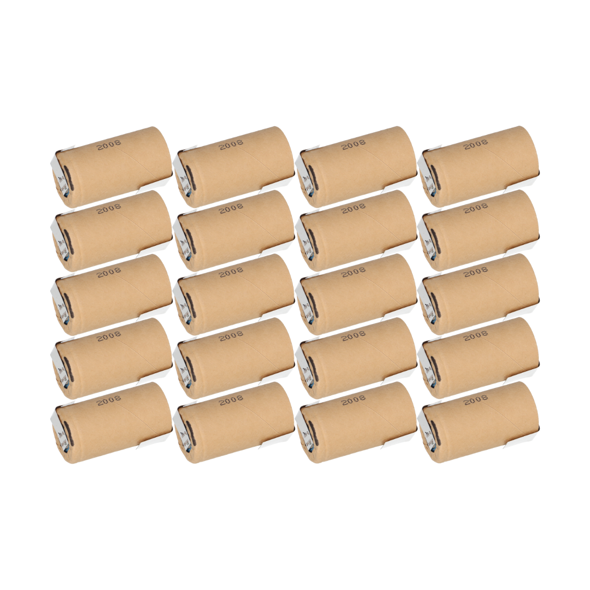 20x Panasonic Akku Sub-C 1,2V 3000mAh PBK300SCEY1 PP NiMH Z-Lötfahne