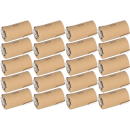 20x Panasonic Akku Sub-C 1,2V 3000mAh PBK300SCEY1 PP NiMH Z-Lötfahne