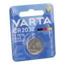 Varta CR2032 Lithium Knopfzellen 3V Batterie in Original 1er Blisterverpackung