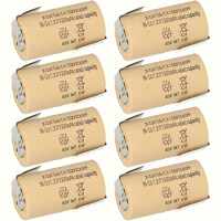 8x XCell Sub-C Hochleistungsakku mit Z-L gallery