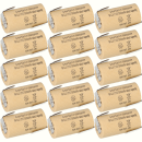 15x XCell Sub-C Hochleistungsakku mit Z- Lötfahne - 1,2V 1500 mAh Ni-CD