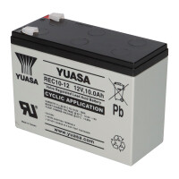 Yuasa REC10-12 zyklenfester AGM-Bleiakku 12V 10Ah – Fa