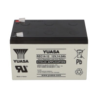 Yuasa REC14-12 zyklenfester AGM-Bleiakku 12V 14Ah – Fa
