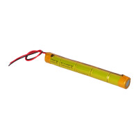 Notleuchtenakku 6V 3000mAh NiMH Sub-C L1x5 | 30cm Kabel 6