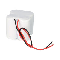 Notleuchten-Akku 4,8V 4000mAh 4,0 Ah NiCd für für 