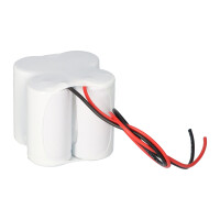 Notleuchten-Akku 4,8V 4000mAh NiCd F2x2 7