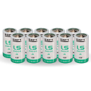 10x SAFT Lithium Batterie Baby C LS 26500 3,6V 7,7Ah...