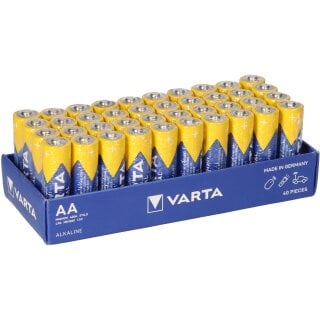40Stück Batterien Batterien AA im Set, AA Batterie 1,5V 