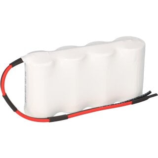 Akkupack 4,8V 2500 mAh C NiCd Notleuchten HT 20cm Kabel Reihe F41NICD2500