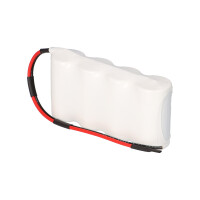 Notleuchten-Akku 4,8V 2500 mAh C NiCd Notleuchten HT 20cm Ka