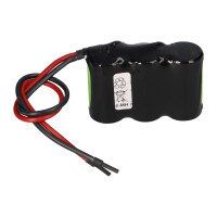Notleuchten-Akku 3,6V 3,0Ah NiMH Reihe – 20 cm Kabel &