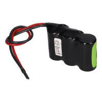 Notleuchten-Akku 3,6V 3,0Ah NiMH Reihe – 20 cm Kabel &