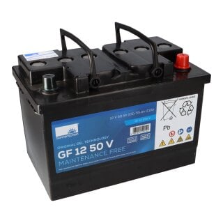 Sonnenschein GF 12 50 V Batterie Gel 12V 50Ah