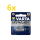 6x Varta Professional Electronics 4001 Lady Batterie 1er Blister