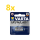 8x Varta Professional Electronics 4001 Lady Batterie 1er Blister