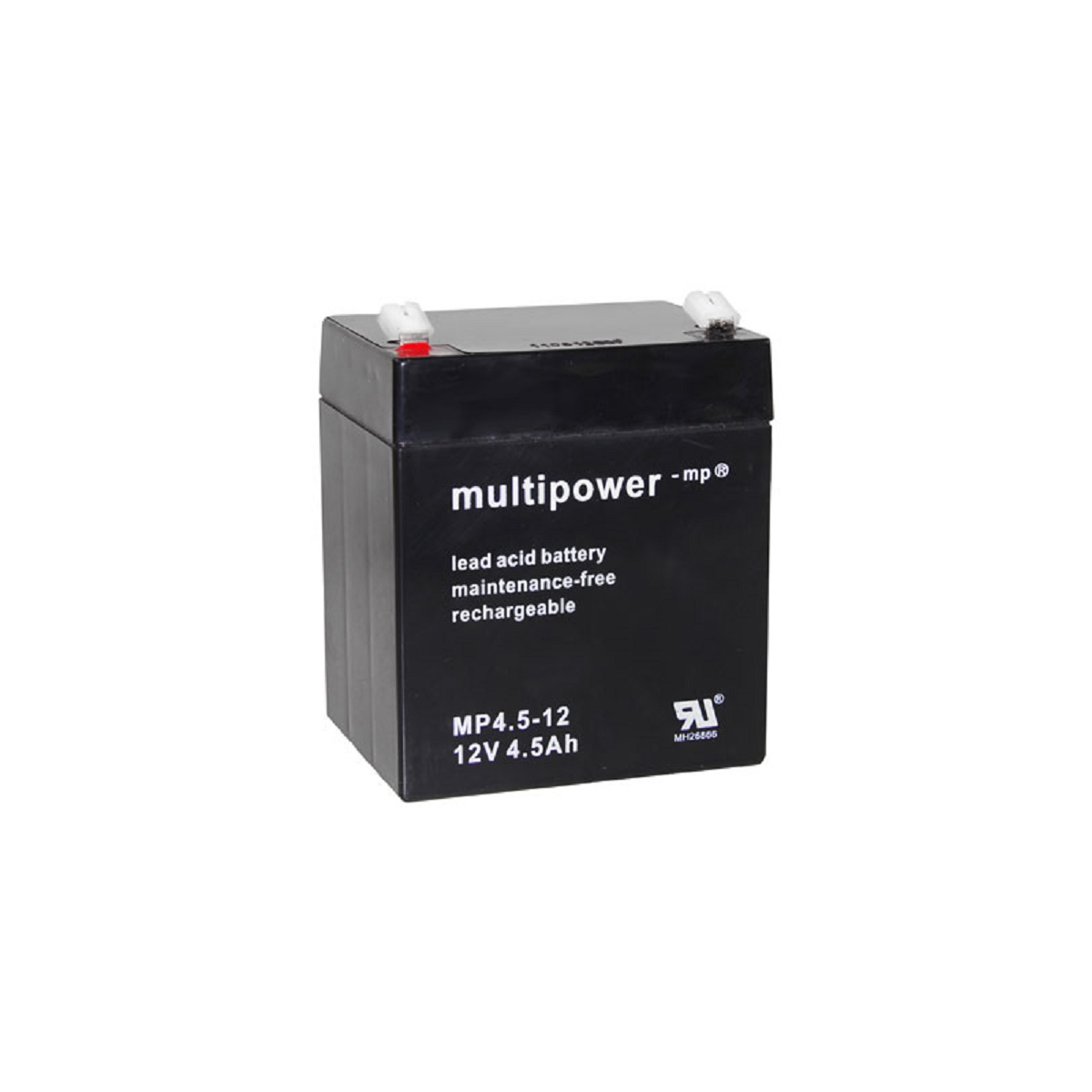 Amazon Multipower Blei-Akku MP4,5-12 Pb 12V / 4,5Ah Faston 4,8