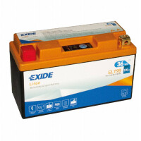 Exide ELT9B Lithium-Ionen Motorradbatter gallery