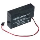 Amazon Multipower Blei-Akku MP0,8-12H Pb 12V 0,8Ah Heim...