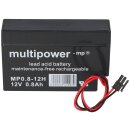 Amazon Multipower Blei-Akku MP0,8-12H Pb 12V 0,8Ah Heim...