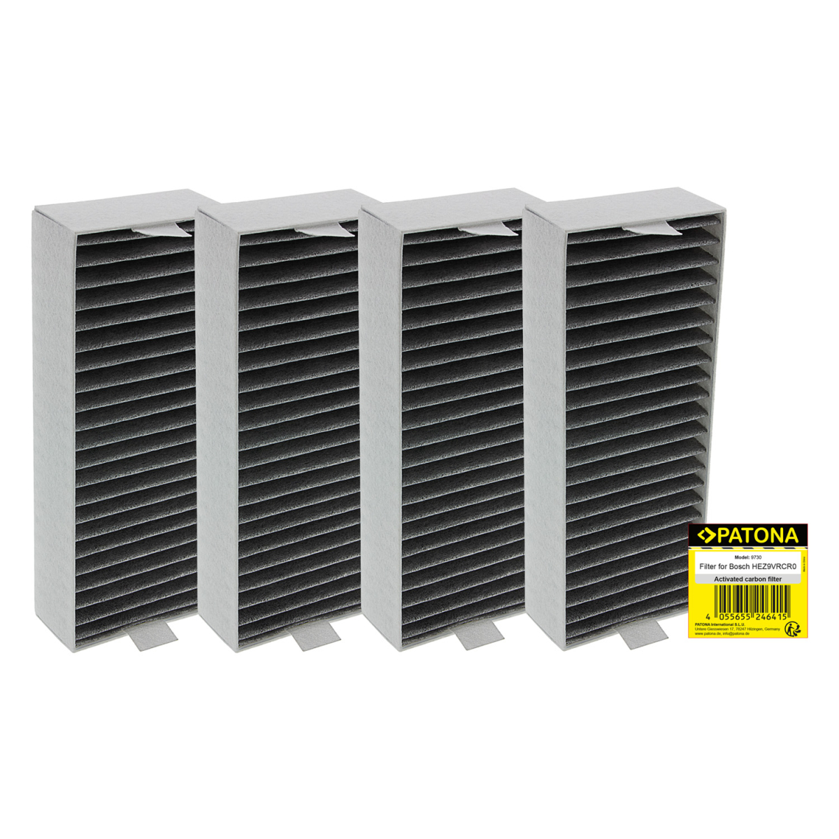 PATONA Aktivkohlefilter für Bosch, Gaggenau & Siemens Dunsthauben