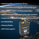 Multipower Blei Akku MP5 6 Pb 6V 5Ah AGM