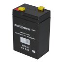 Multipower Blei-Akku MP5-6 Pb 6V / 5Ah Faston 4,8