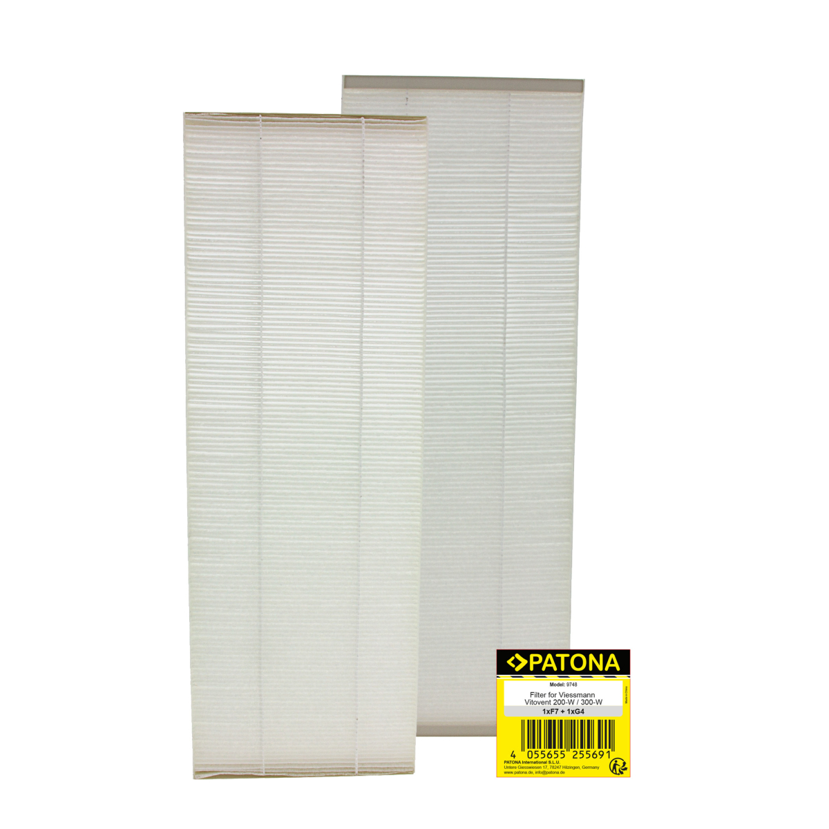 PATONA Filterset Viessmann Vitovent 200-W/300-W – F7 & G4