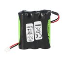 NiMH Akku 3,6V F1x3 mit Kabel und Stecker für Notbeleuchtung