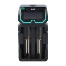 XTAR X2 Ladegerät – Schnellladegerät mit LCD für Li-Ion & NiMH
