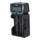 XTAR X2 Ladegerät – Schnellladegerät mit LCD für Li-Ion & NiMH