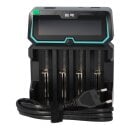 XTAR X4 Schnellladegerät mit LCD-Anzeige