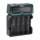 XTAR X4 Ladegerät – Schnellladegerät mit LCD & USB-Ausgang