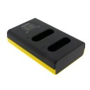 PATONA Dual LCD USB Ladegerät für Nikon EN-EL23 | Schnellladegerät mit USB-C & LCD-Display