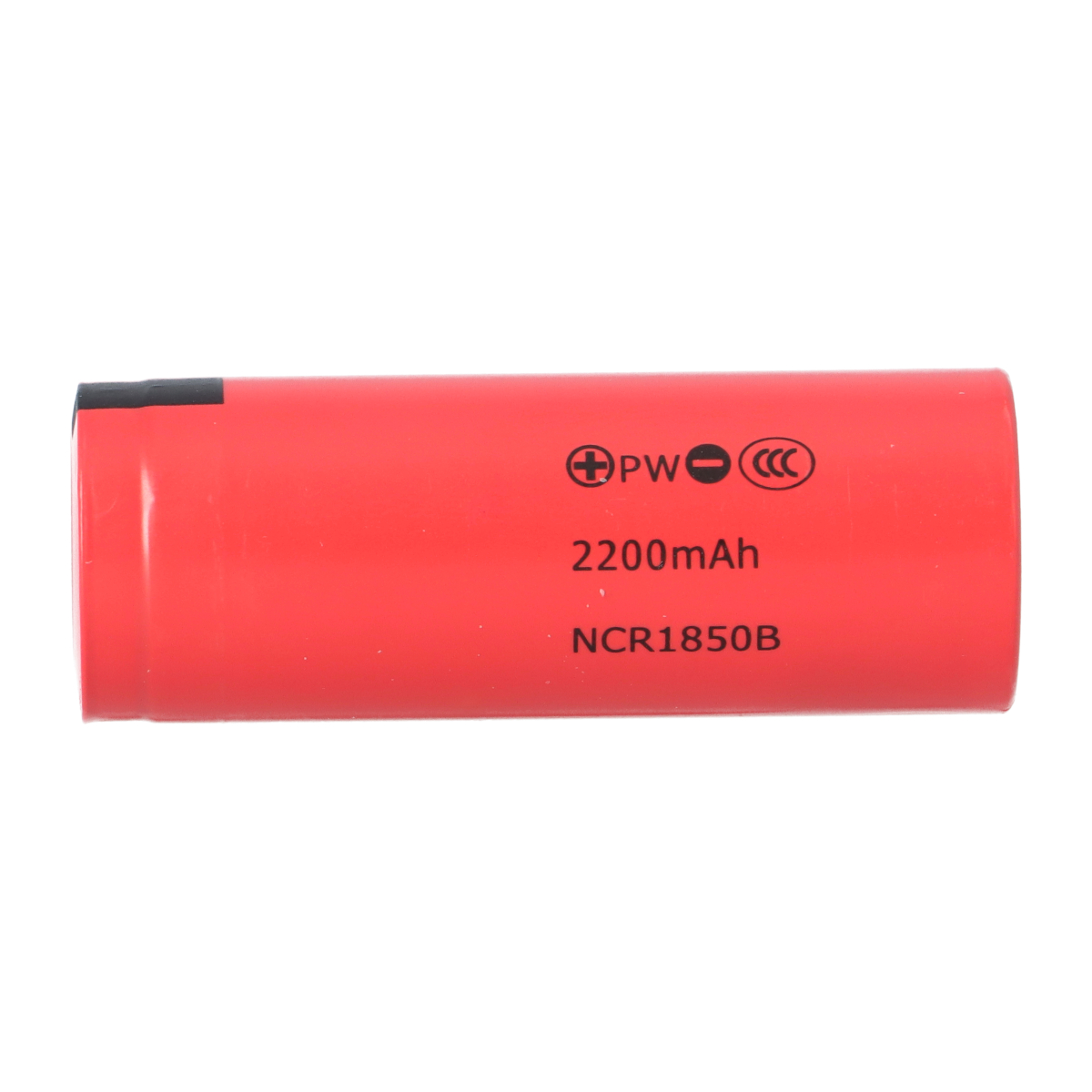 10er-Set Panasonic 18500 Li-Ion Akkus 2200mAh 3,6V 4,5A Flat Top ohne Schutz