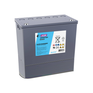 Exide Sprinter Pure Power S12V3400PP 12V 92,8Ah AGM Batterie