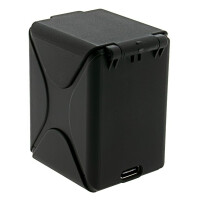 LED‑Anzeige CH1/CH2 und USB‑C‑Eingang der PATONA Ladebox 3