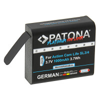 PATONA Platinum Kamera-/Camcorder-Akku für Action Cam L