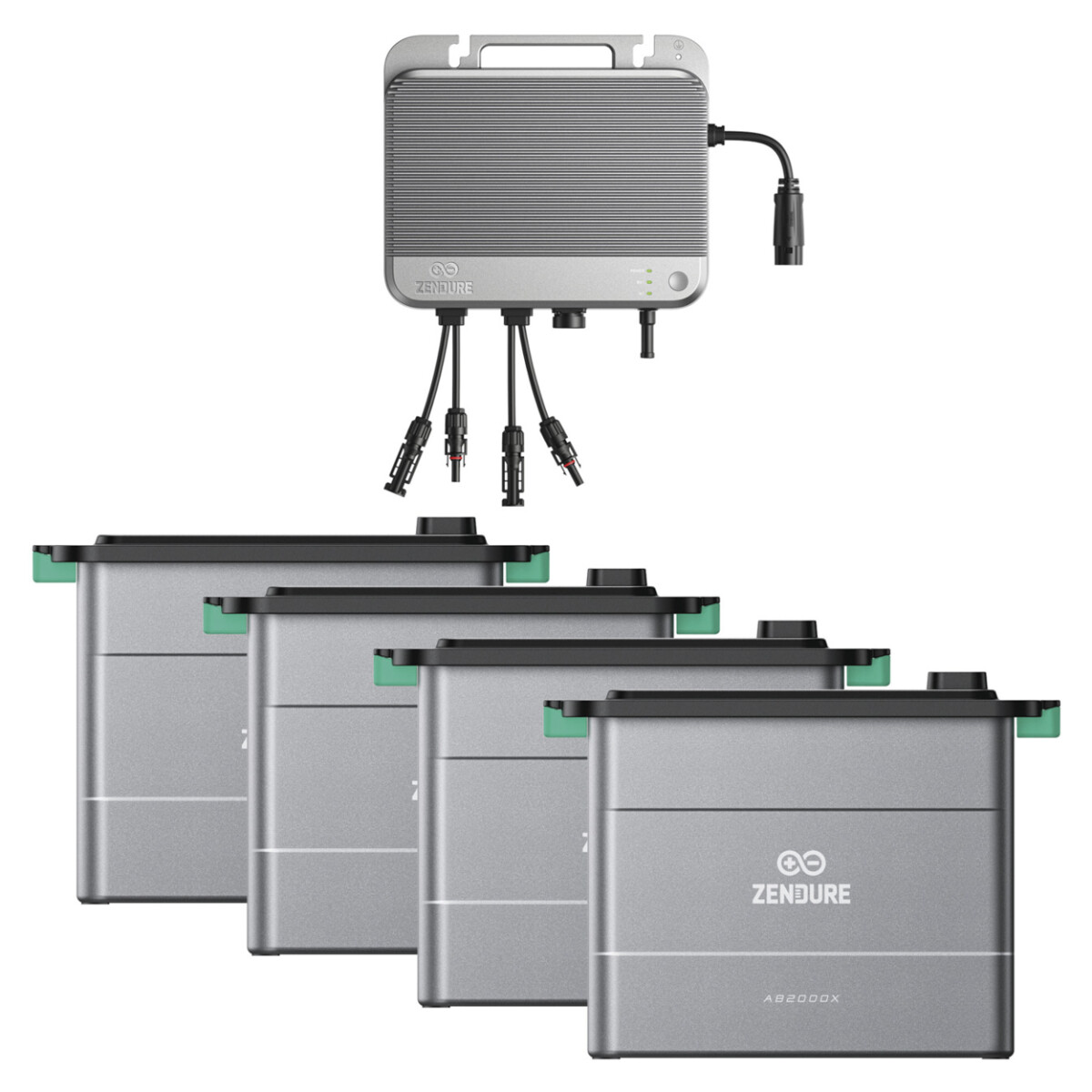 SolarFlow 800 Balkonkraftwerk mit 4x AB2000x Speicher