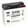 1x  Yuasa Blei-Akku REC22-12I Pb 12V / 22Ah Zyklenfest, M5 Innengewinde