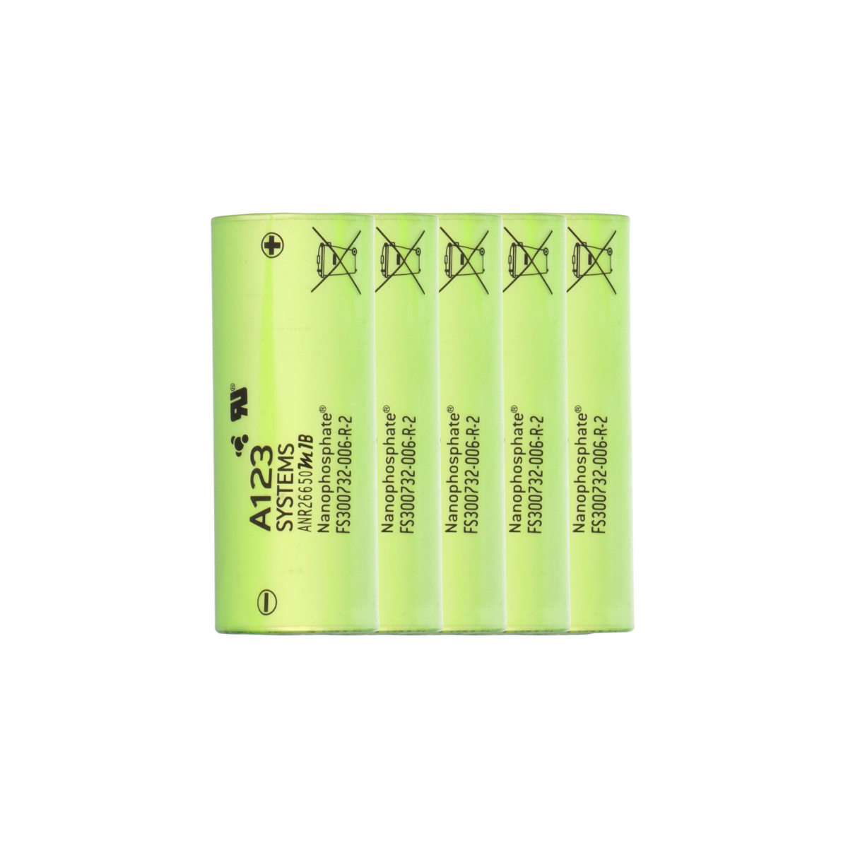 A123 26650 Einzelzelle 3,3V 2500mAh 5er-Set – LiFePO4 Akku kaufen