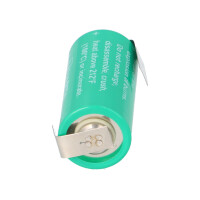 Varta CR 2/3 AA 3V Lithium Batterie mit Z-Lötfahne 1er-
