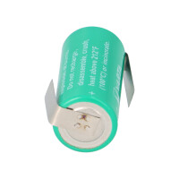 Varta CR 2/3 AA 3V Lithium Batterie mit Z-Lötfahne 1er-