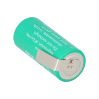 Varta CR 2/3 AA 3V Lithium Batterie mit Z-Lötfahne 1er-