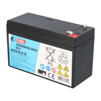 Exide Sonnenschein A112/6,5S 12V 6,5Ah dryfit Gel Akku 6