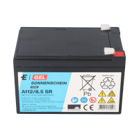 12V VRLA Gel Akku mit SR-6.3 Ans gallery 6_2nd