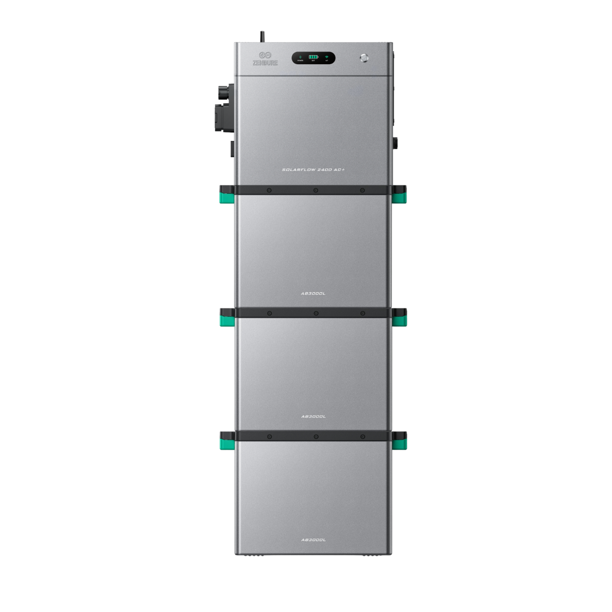 SolarFlow 2400 AC+ Set 48V LiFePO4, 2400Wh + 3× AB3000L 2880Wh