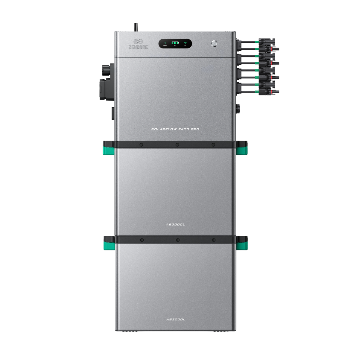 Zendure SolarFlow 2400 Pro mit 2400Wh Akku + 2x AB3000L LiFePO4 SolarSpeicher